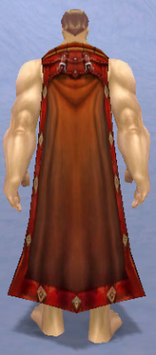 Adventurer's Cape, Snow Background, Human Male