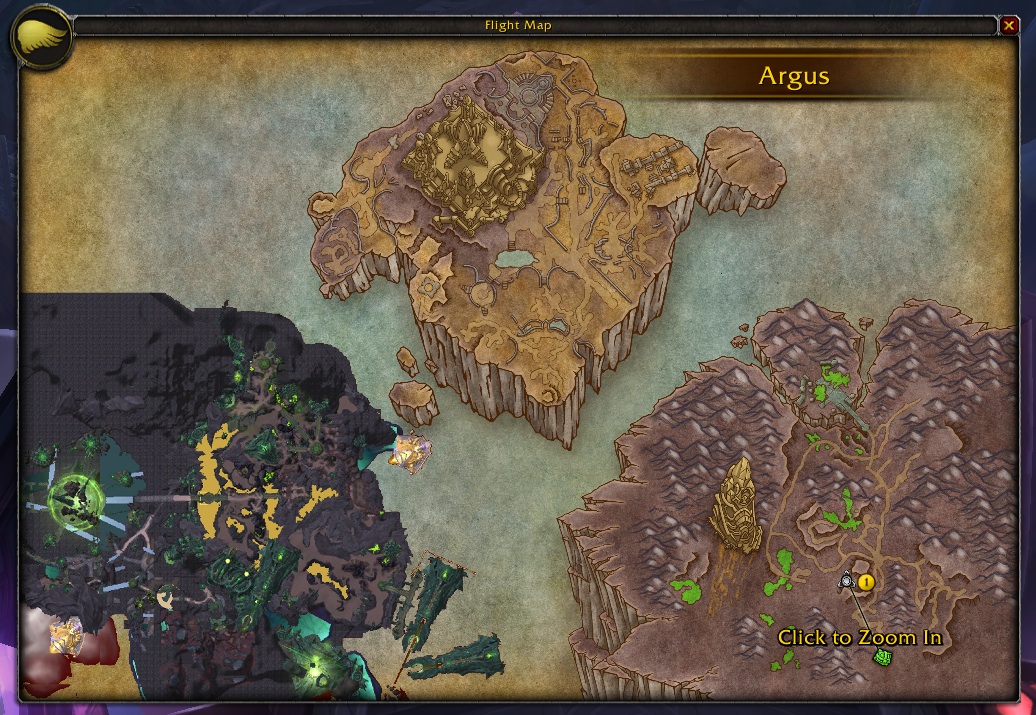 wow legion flying zones