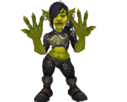 Dancing goblin girl wow