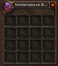 Empty Equipment Slot Follower Wow Empty Equipment Slot Follower Wow