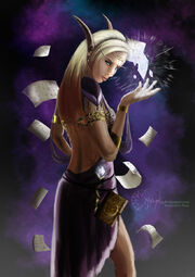 High elf arcane mage by smaragdia-d34x7e6