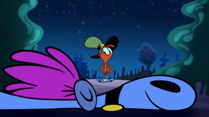 Image - S1e12a&b Wander sees Sylvia sleeping.jpg | Wander Over Yonder ...