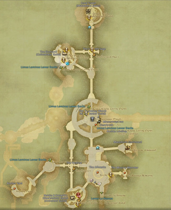 Limsa Lominsa Upper Decks WPFFXIV Wiki Fandom