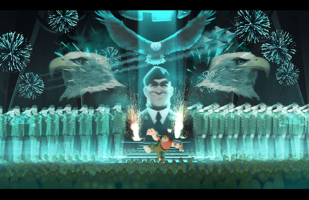 Wreck-It Ralph HERO MEDAL Medallion hero/'s duty