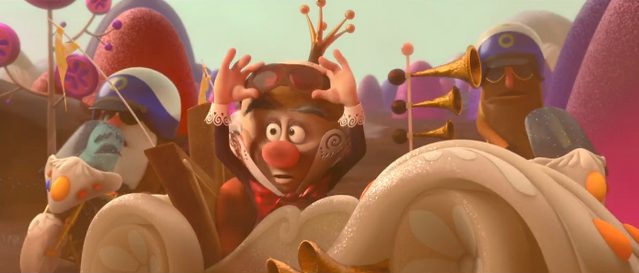 wreck it ralph king candy toy