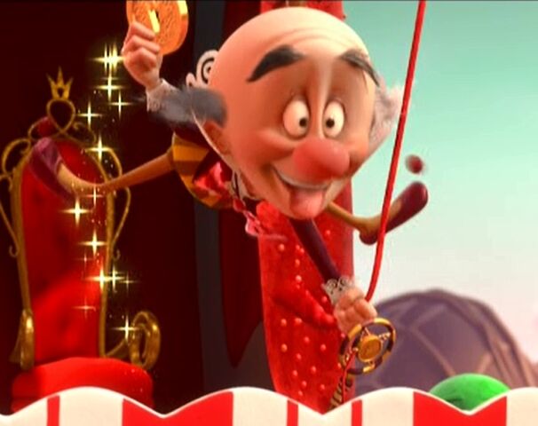 wreck it ralph king candy toy