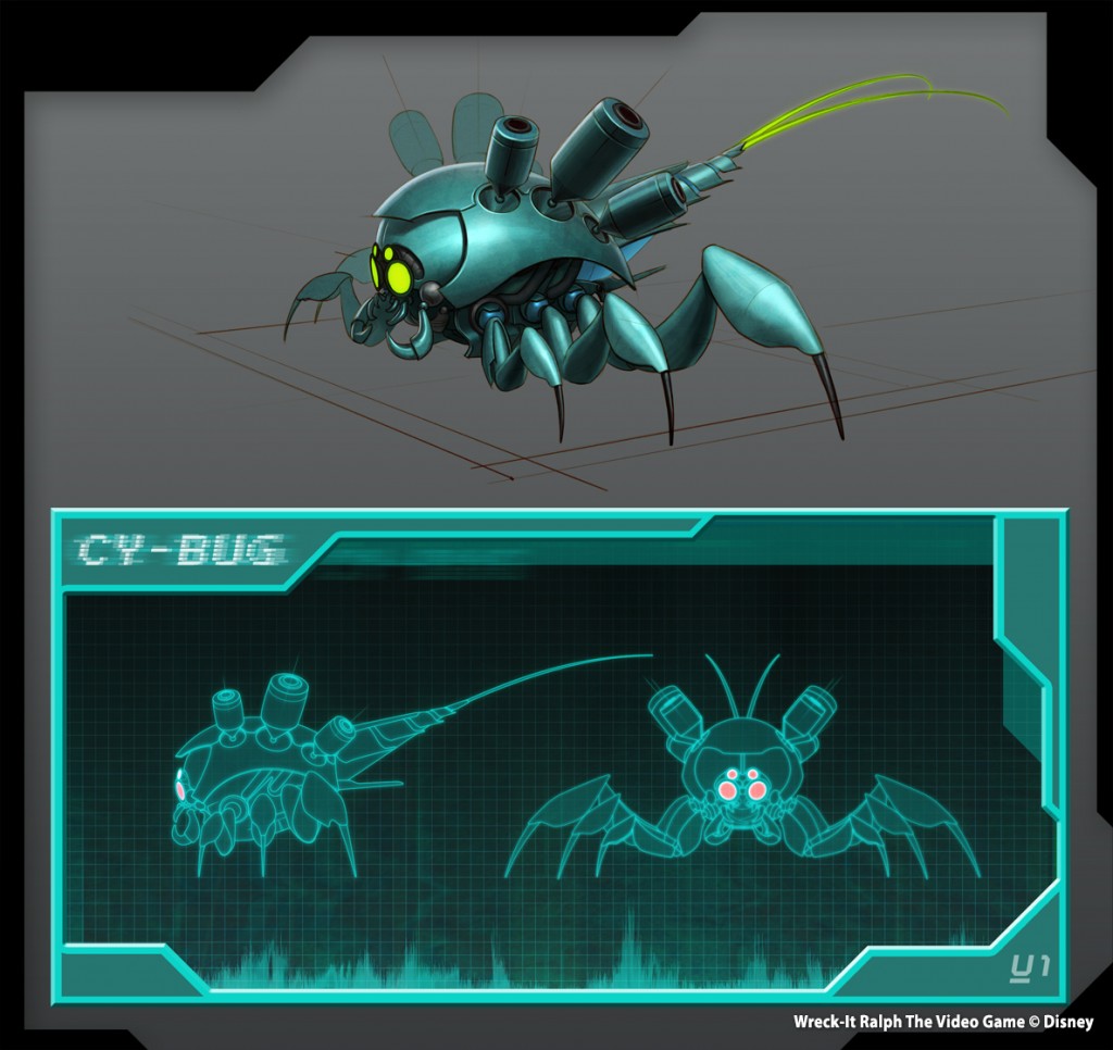 wreck it ralph cybug toy