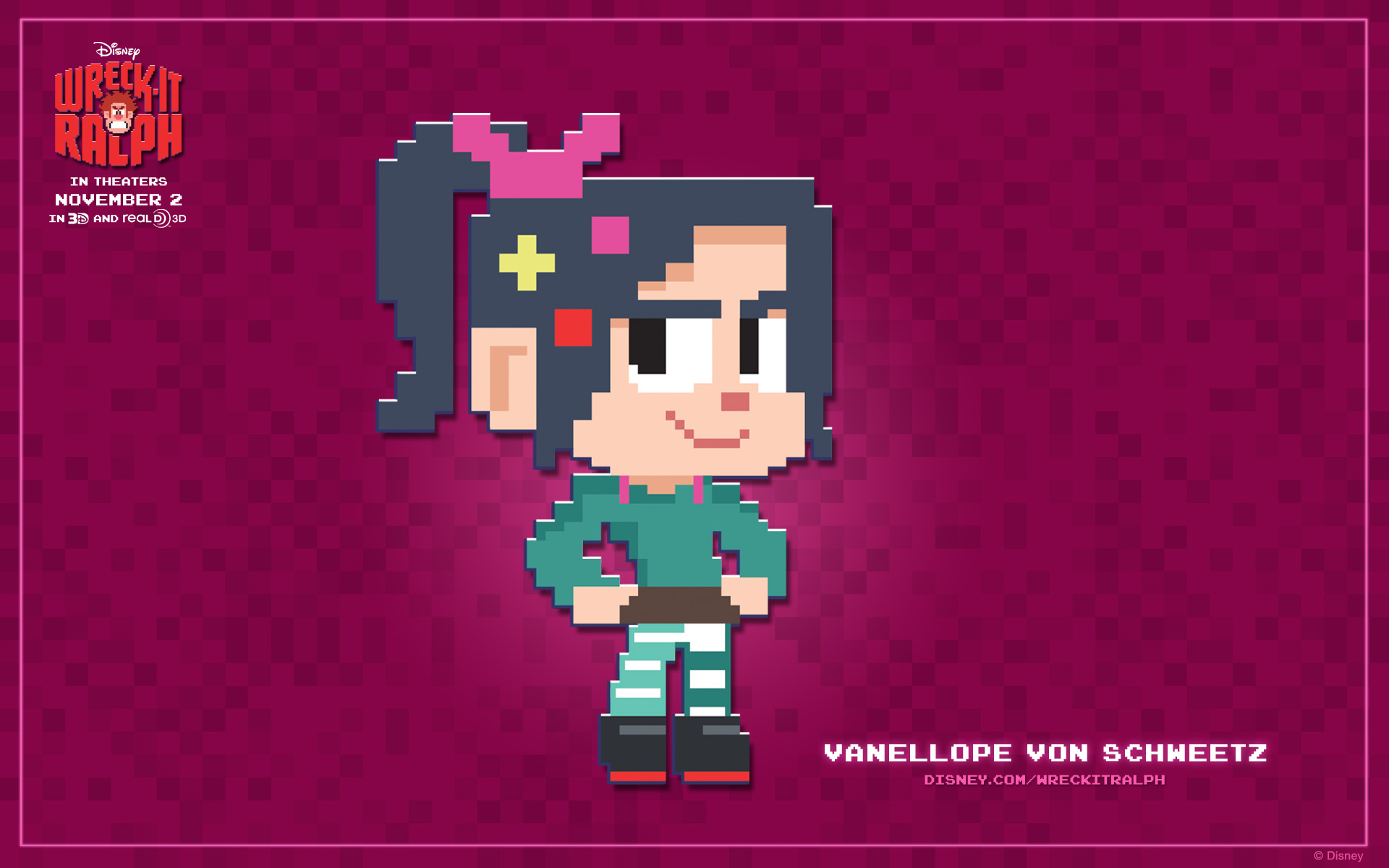 Image - WIR8BIT Widescreen Vanellope.jpg | Wreck-It Ralph Wiki | FANDOM ...