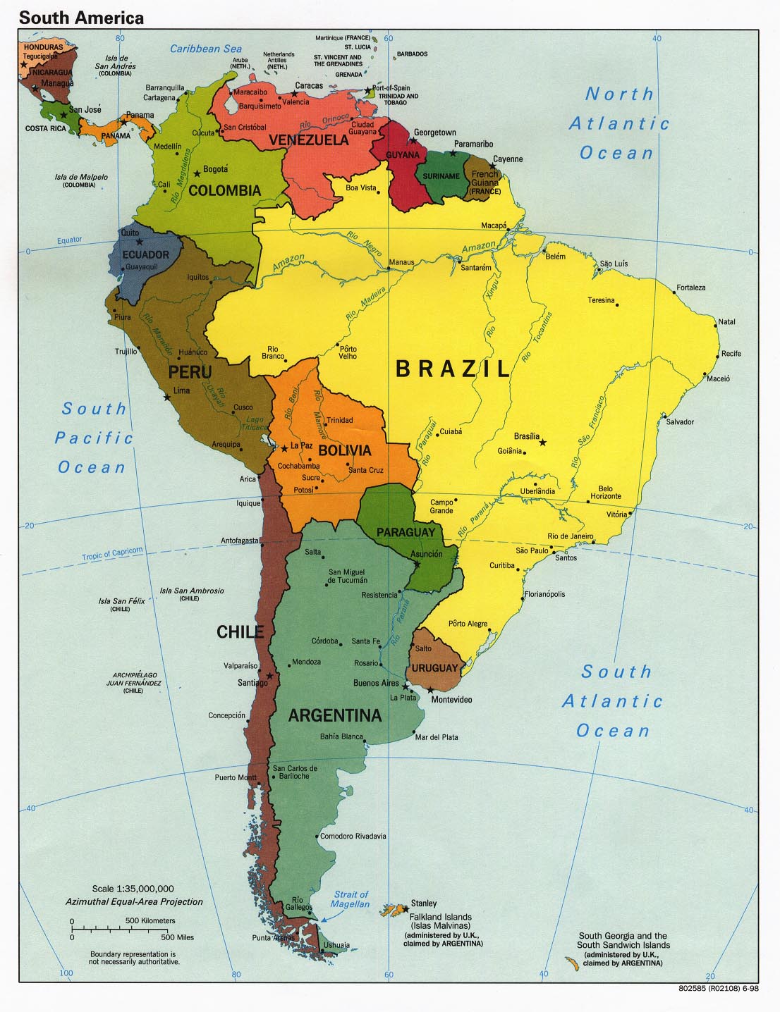 south american continent south american continent