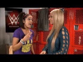 Evil Emma Slaps Bayley