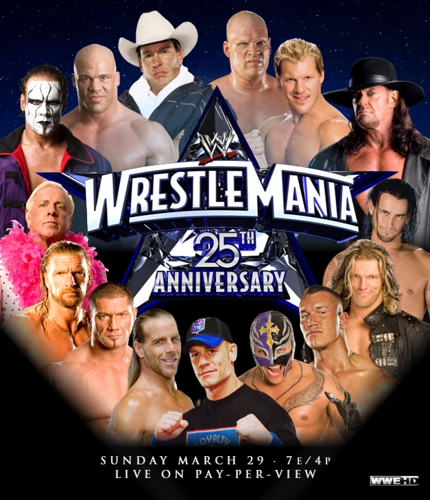 WrestleMania 25 World Wrestling Entertainment Wiki Fandom