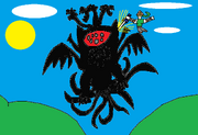 Link Slaying Ten Tails