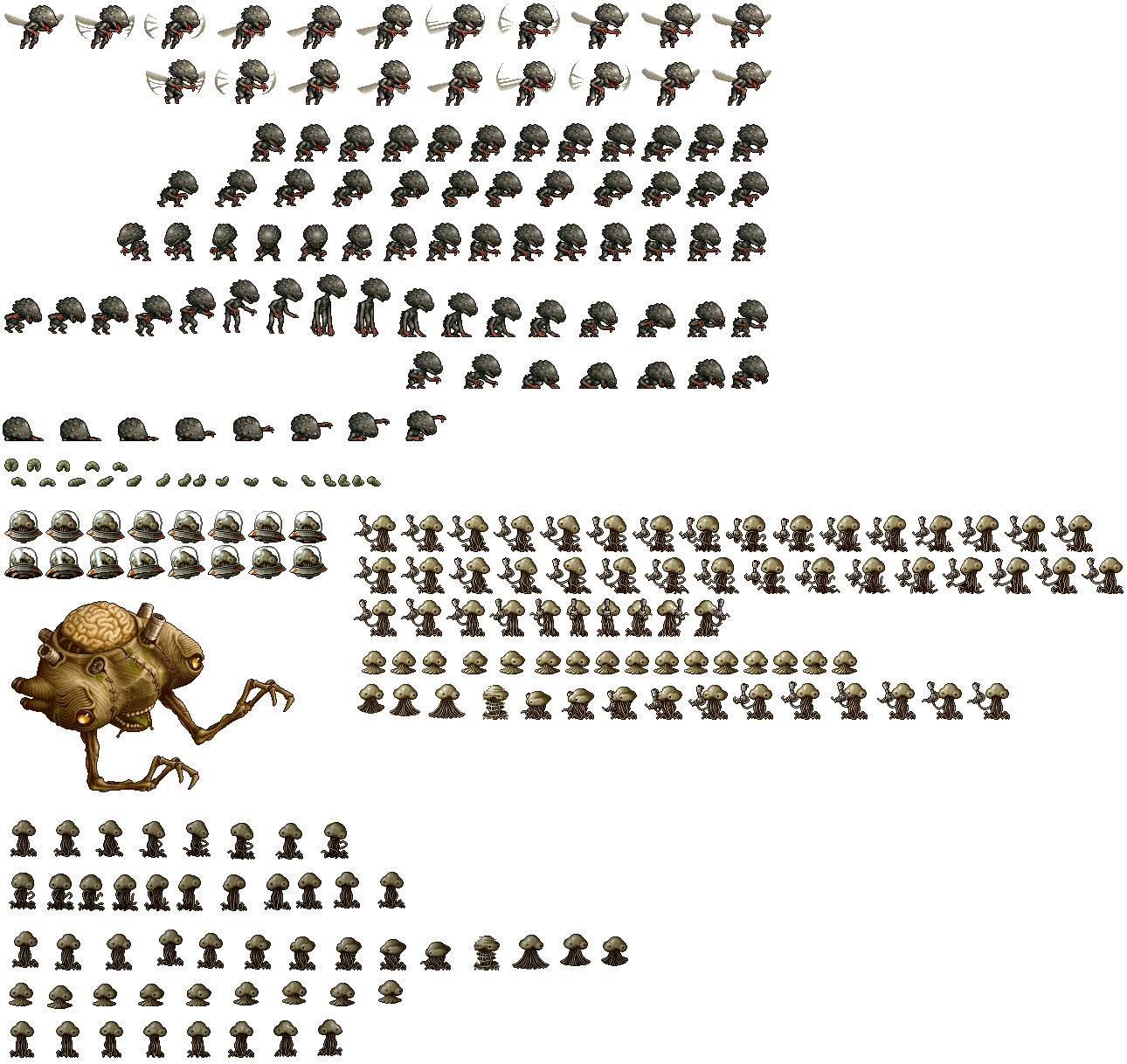 image aliens from metal slug 2016 sprites png www dynapaul metal slug sprite sheets