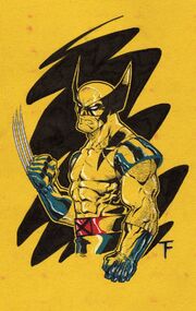 Wolverine in yellow by kid destructo-d30d2d0