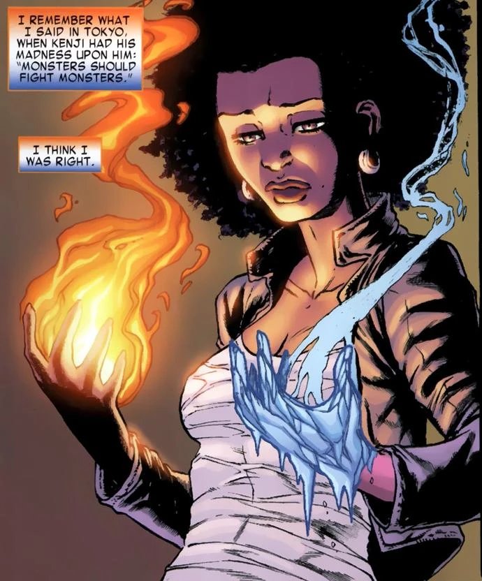 X Men Character With Blue Hair