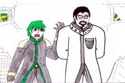 Fredrick, arguing with his father