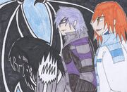(Kairo and Orochi appear)