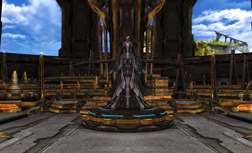 xenoblade statue