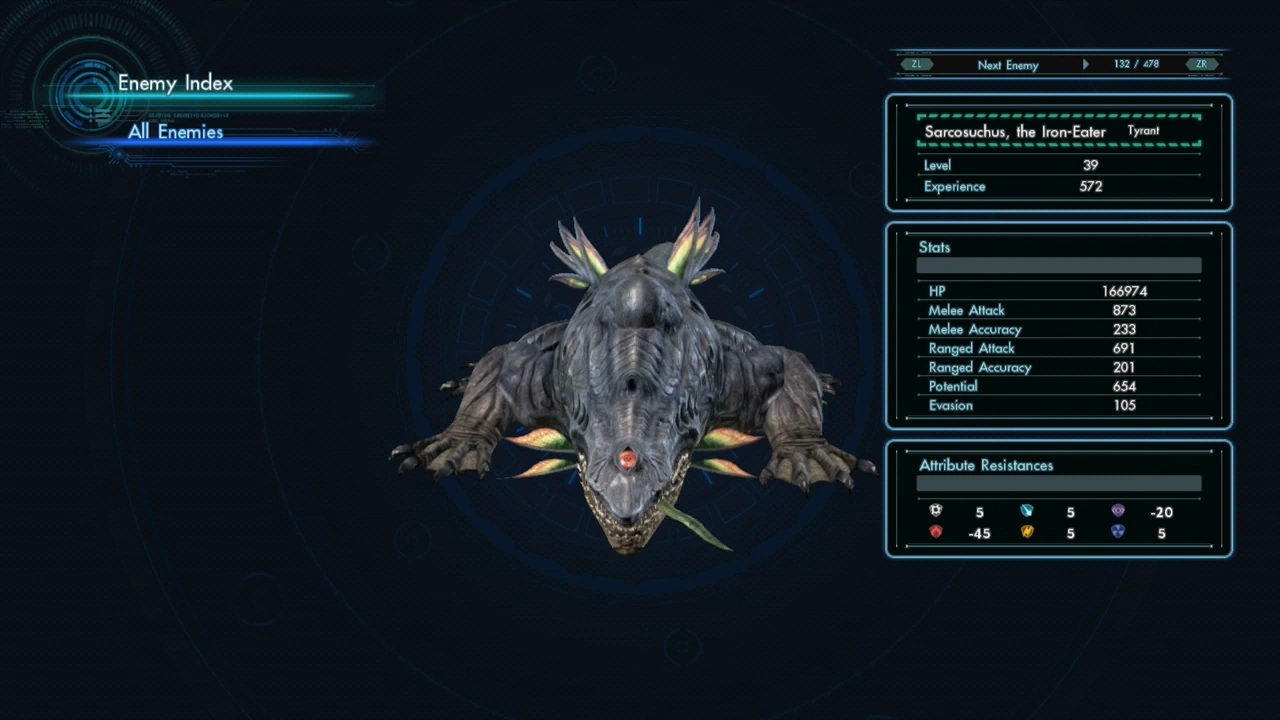 Sarcosuchus, the IronEater Xenoblade Wiki FANDOM powered by Wikia