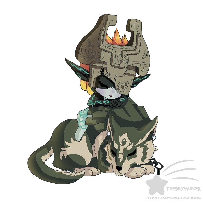 Image - Sleepy wolf link and midnau.png | Xenoblade Wiki | FANDOM
