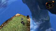 XENOBLADE Colony9 view from Colony6