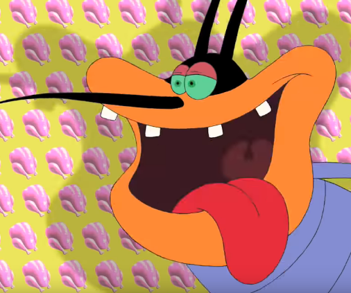 dee dee cartoon character oggy and the cockroaches