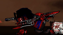 Xero uses Aeroblade and Red Fang
