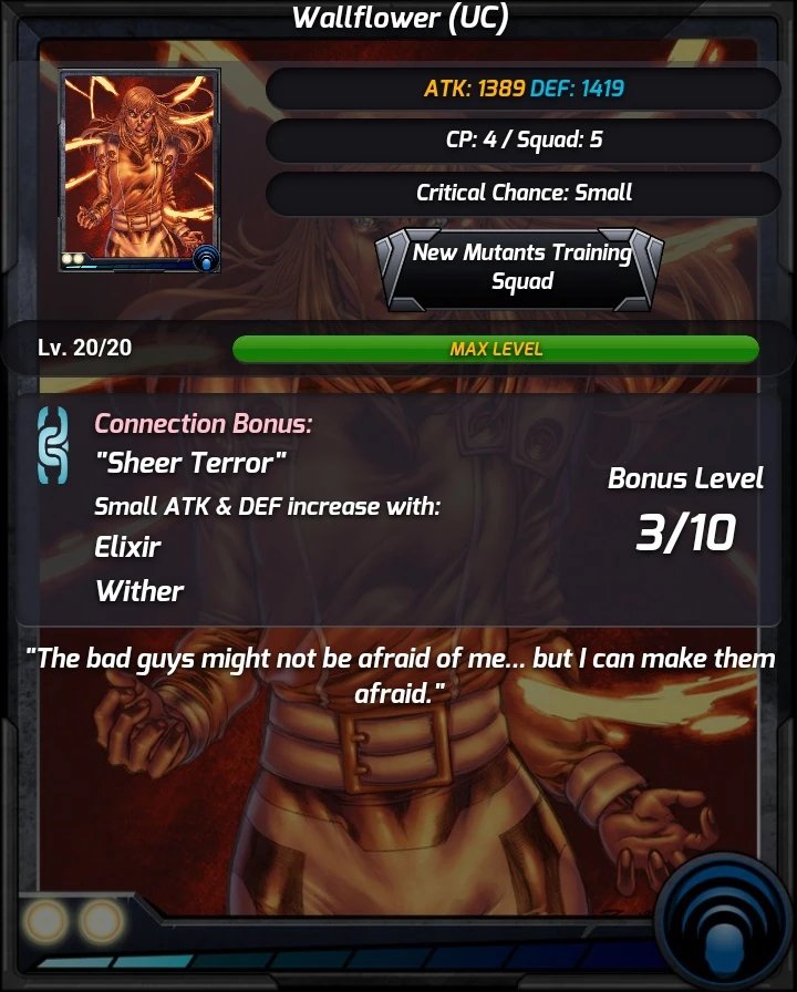 Wallflower XMen Battle Of The Atom Mobile Game Wiki FANDOM