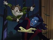 Strategy X- Toad crashes into Nightcrawler