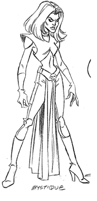 Early Drawing- Mystique