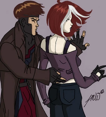 Rogue Remy X Men Evolution Wiki Fandom