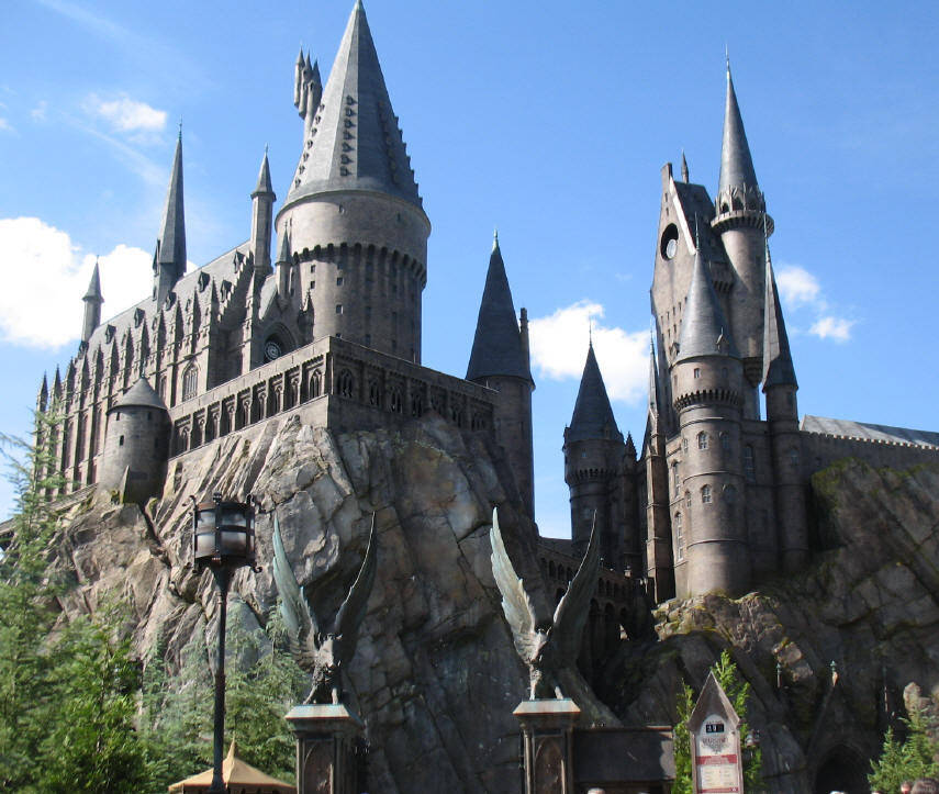 Hogwarts school of witchcraft and wizardry где находится