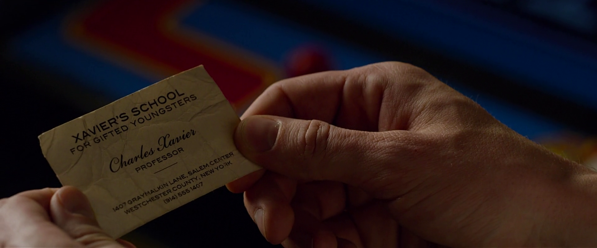 image charles xavier business card x men apocalypse png x men business card wiki