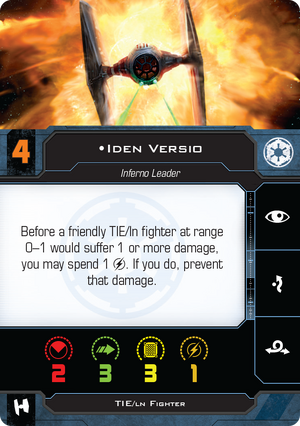 Iden Versio Pilot Card