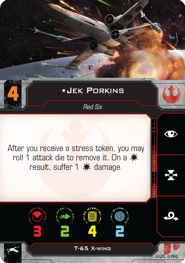 Jek Porkins Pilot Card