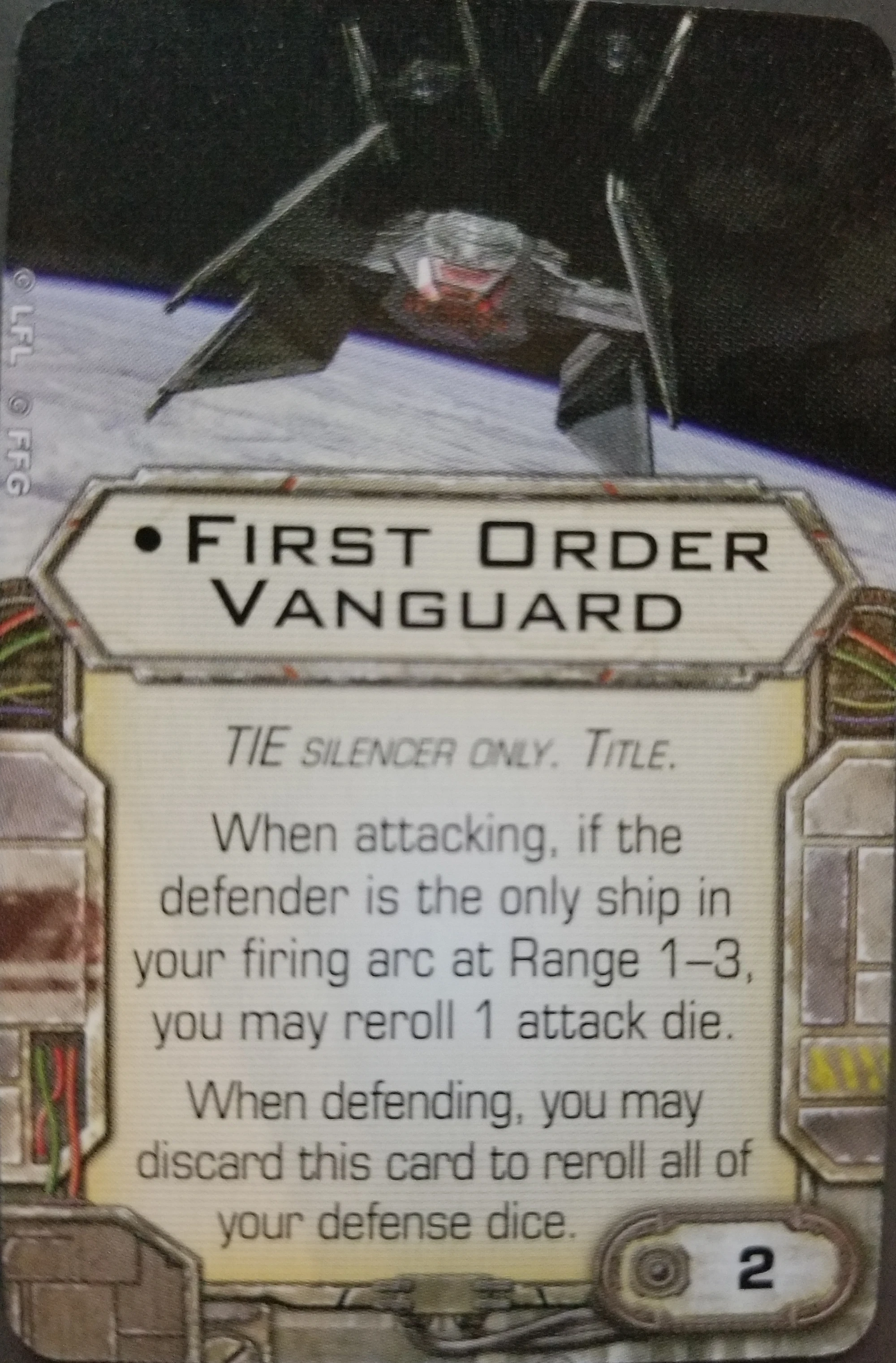 First Order Vanguard XWing Miniatures Wiki FANDOM powered by Wikia