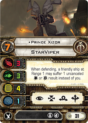 Afbeeldingsresultaat voor prince xizor card