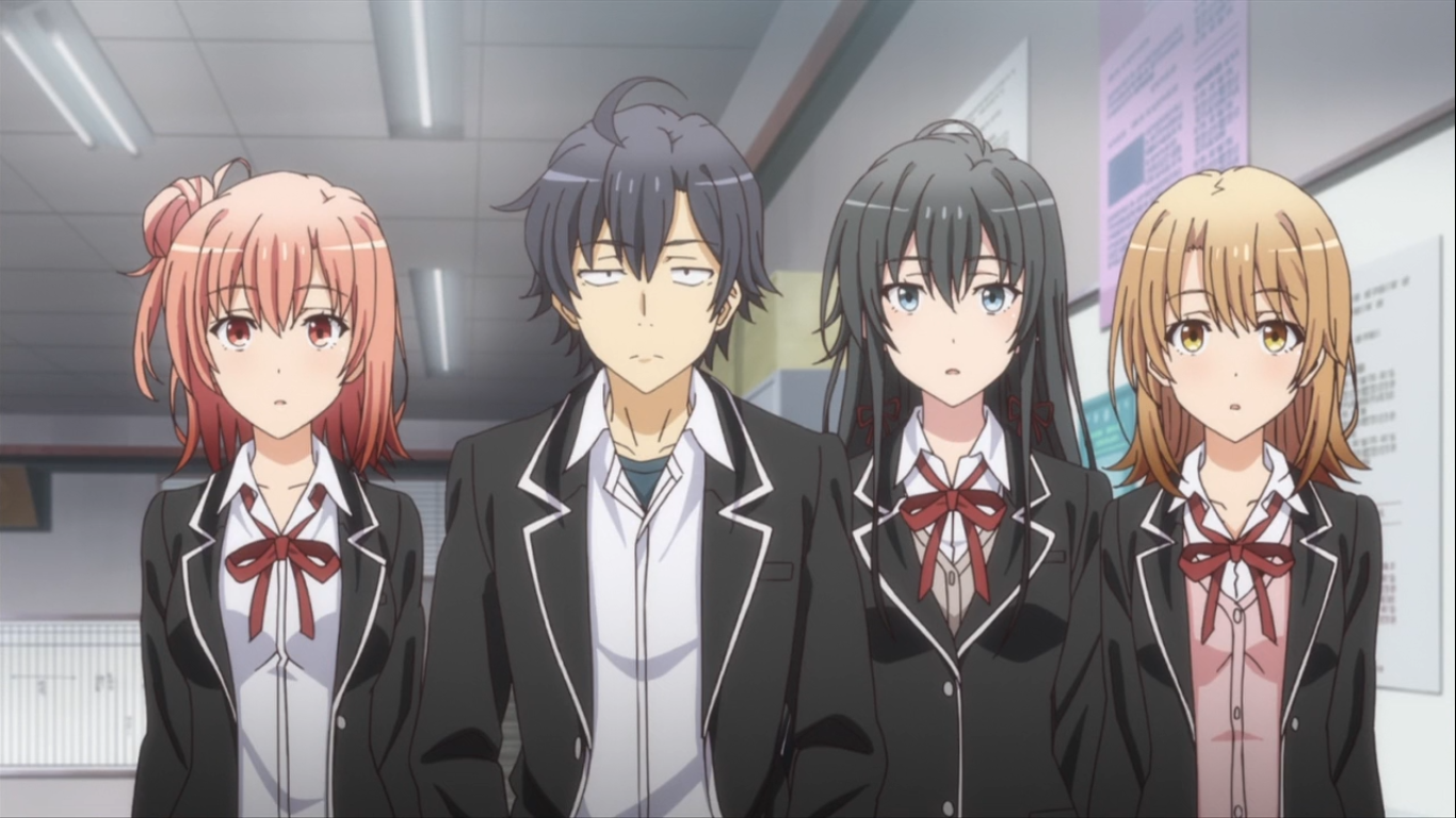 OreGairu - anime drôle sans contenu ecchi/obscène/fanservice