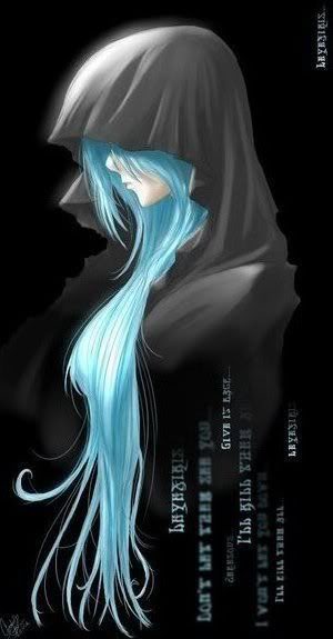 Blue hair