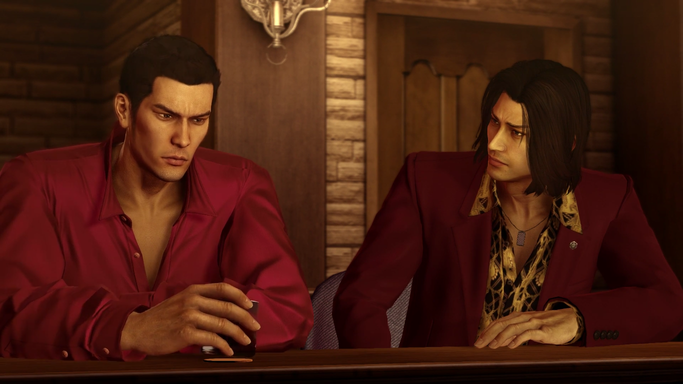 Image Nishiki demands to know why Kiryu chose to stick the Dojima