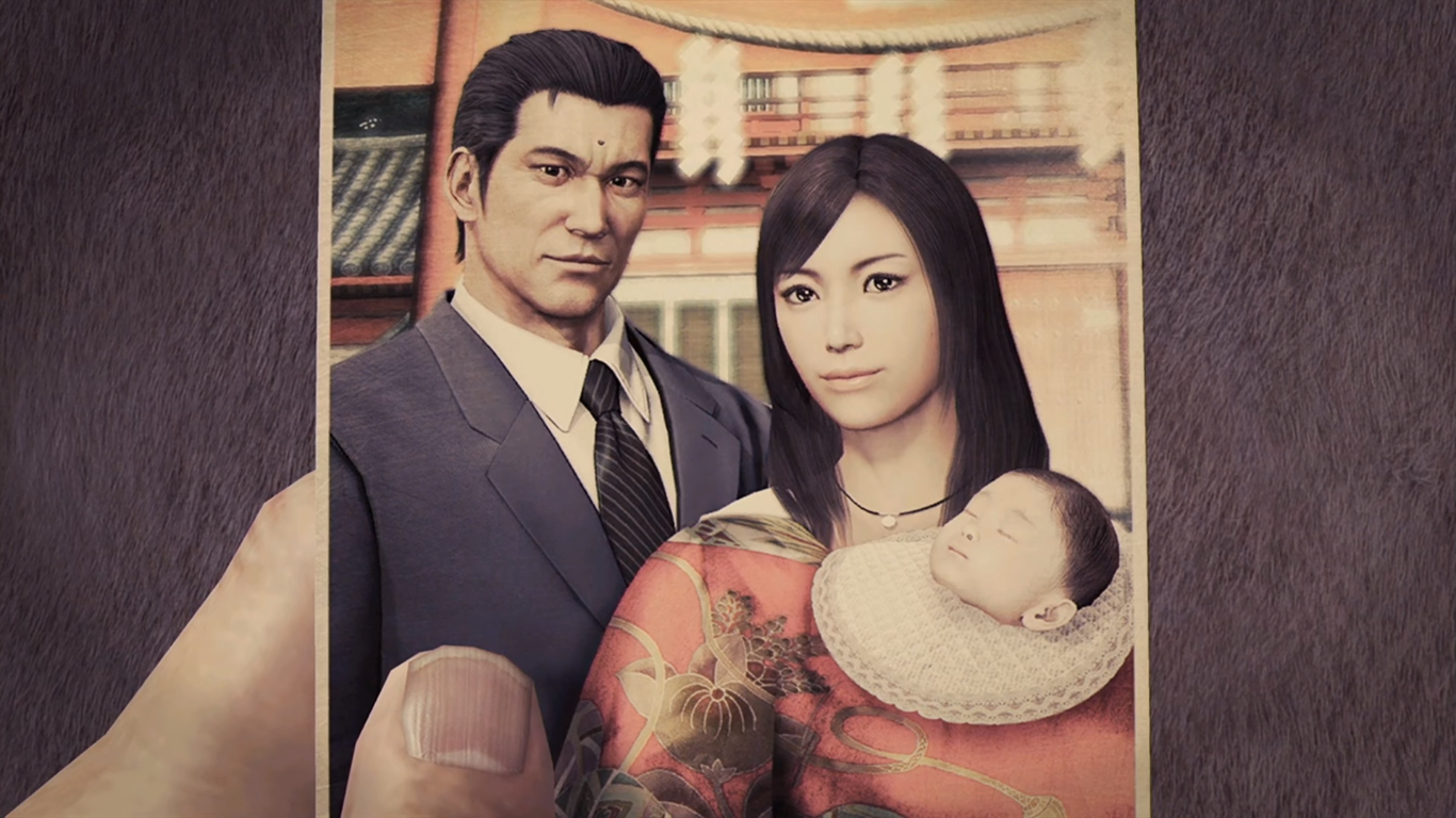 Image - Jingu and Yumi alongside the baby Haruka..png | Yakuza Wiki ...