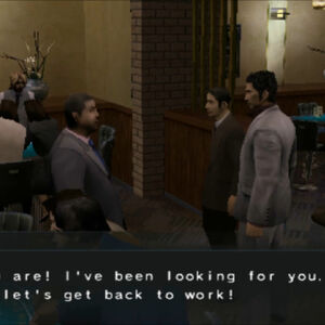 Yakuza boss the office