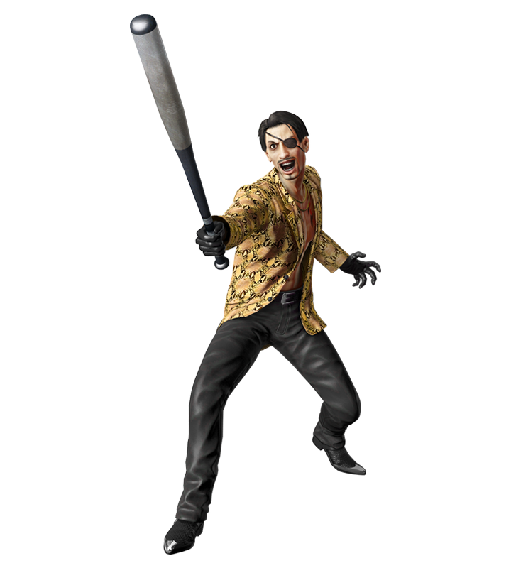 Render Major Goro, baseball player anime character png