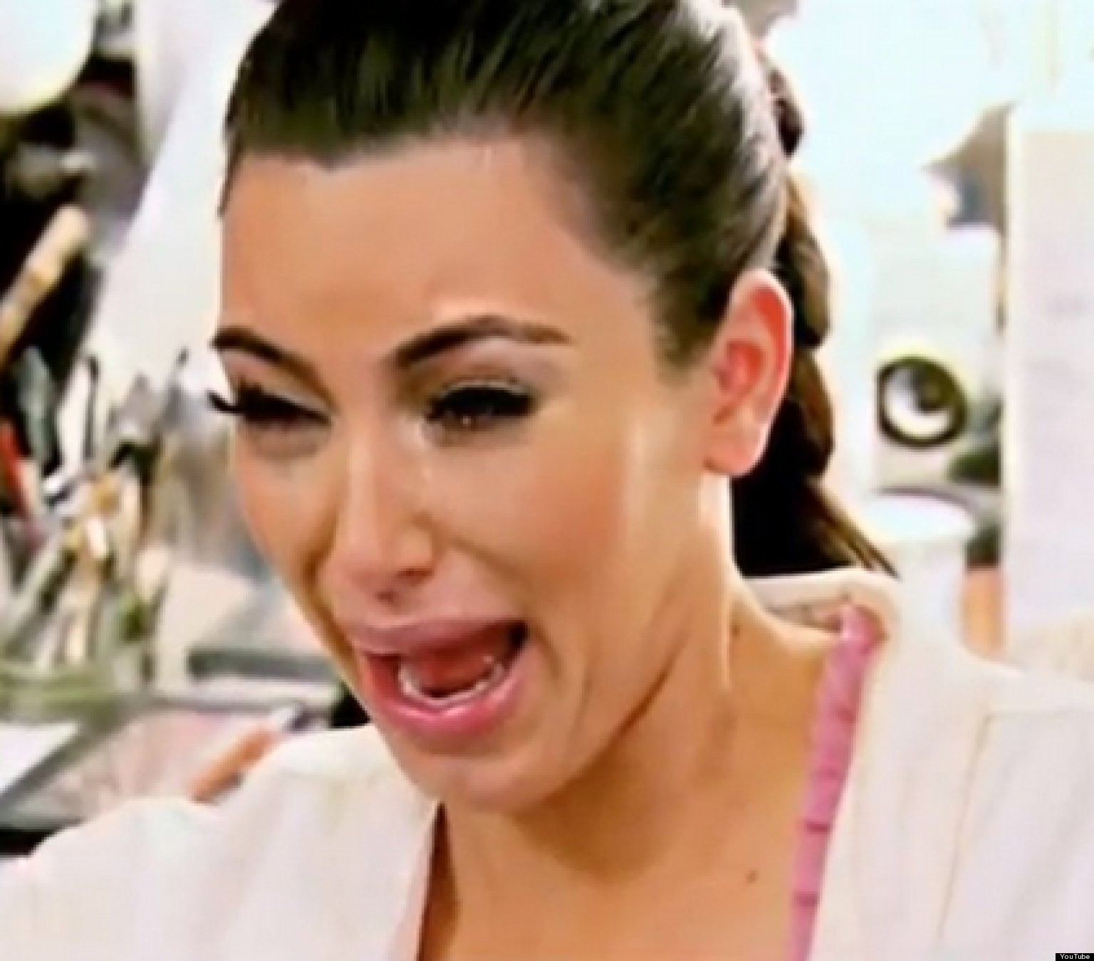 Image result for kim kardashian crying