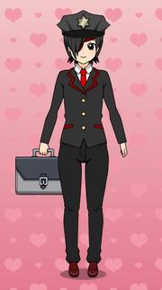 Xavier Munroe-kun with Cop Accessories