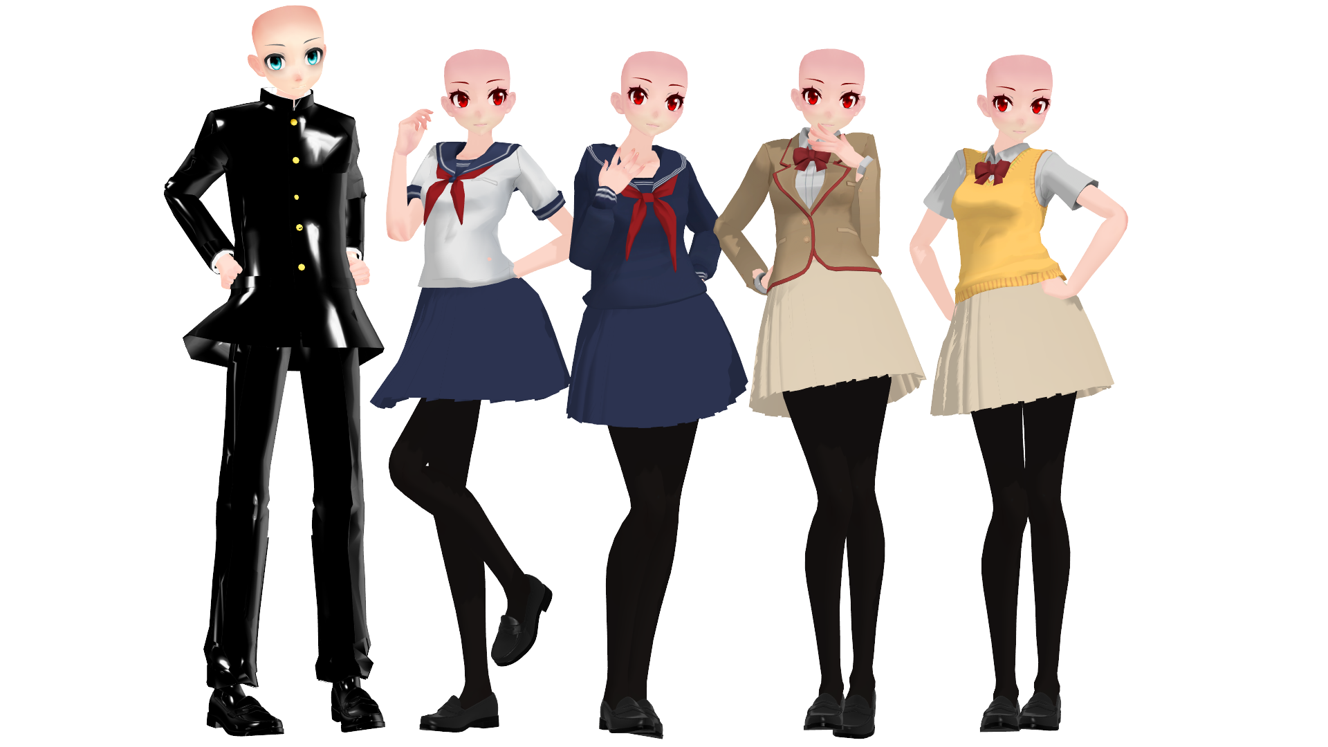 male bases mmd