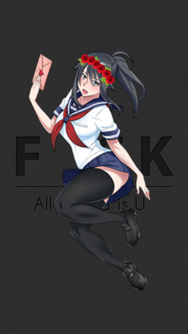 Image - Ayano Aishi-Wallpaper.jpg | Yandere Simulator Fanon Wikia