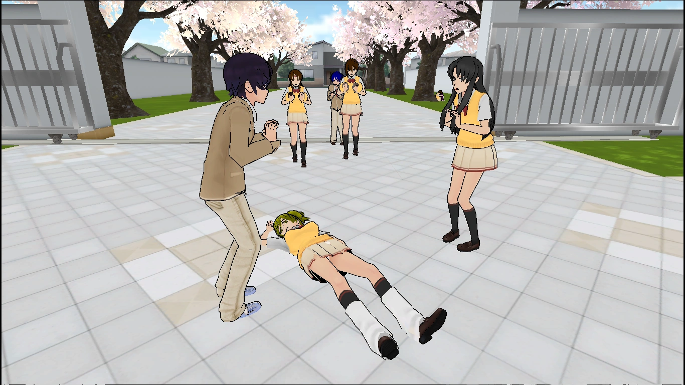 Image GAME OVER YANDEREKUN.png Yandere Simulator Fanon Wikia FANDOM powered by Wikia