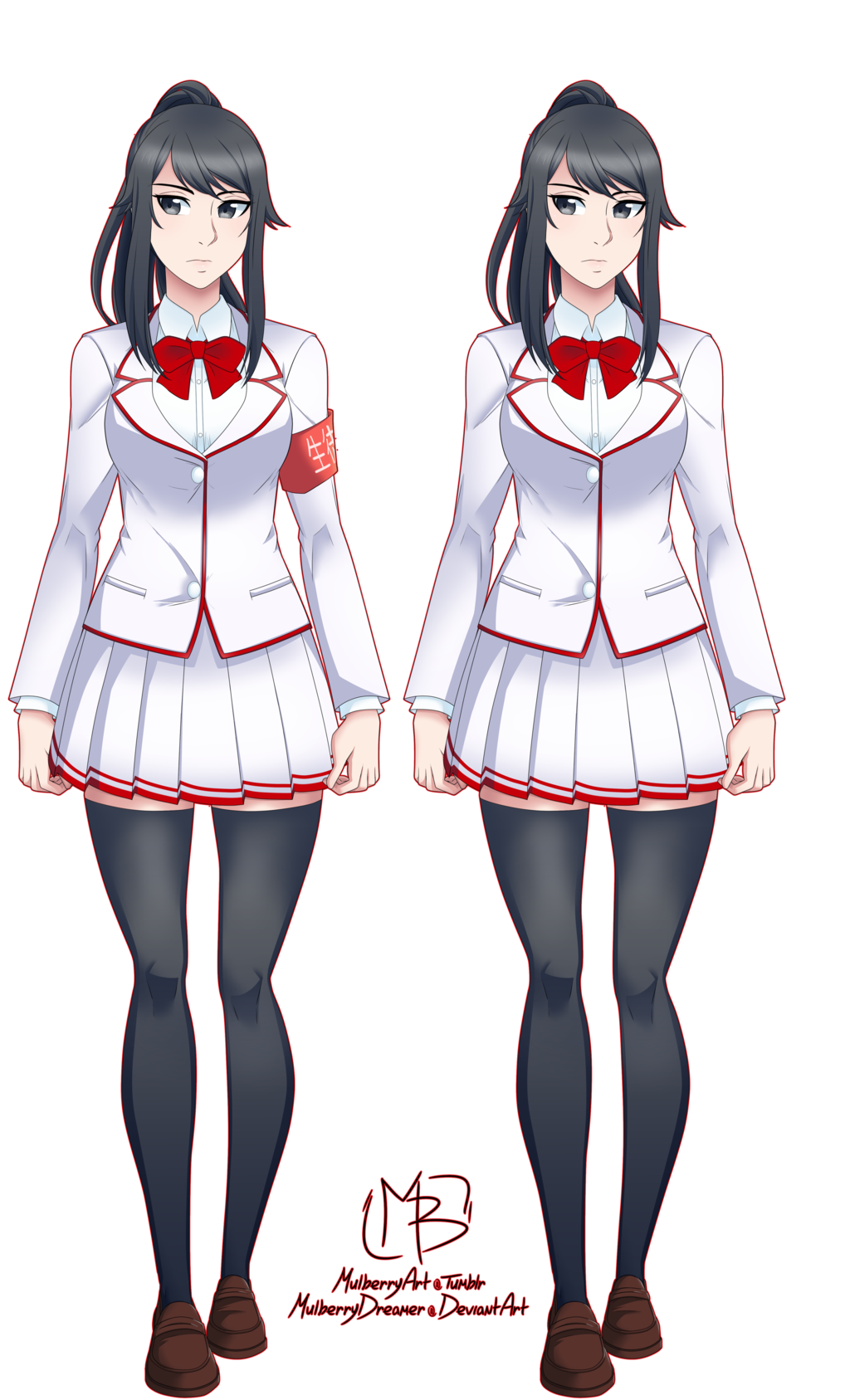 Yandere Chan As A Student Council Member Minecraft Skin