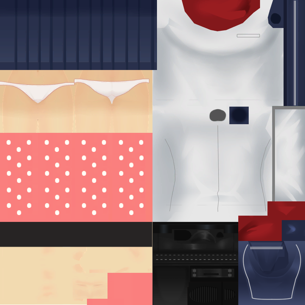 Yandere simulator textures